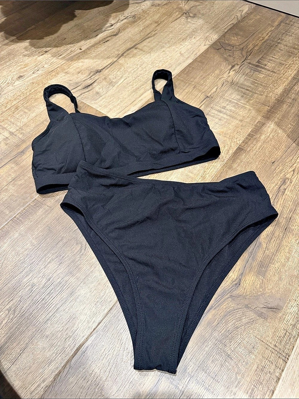 SHEIN Black Bikini Set